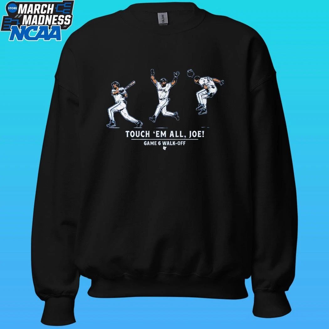 Joe Carter Em All Joe The Game 6 Walk-off Shirt