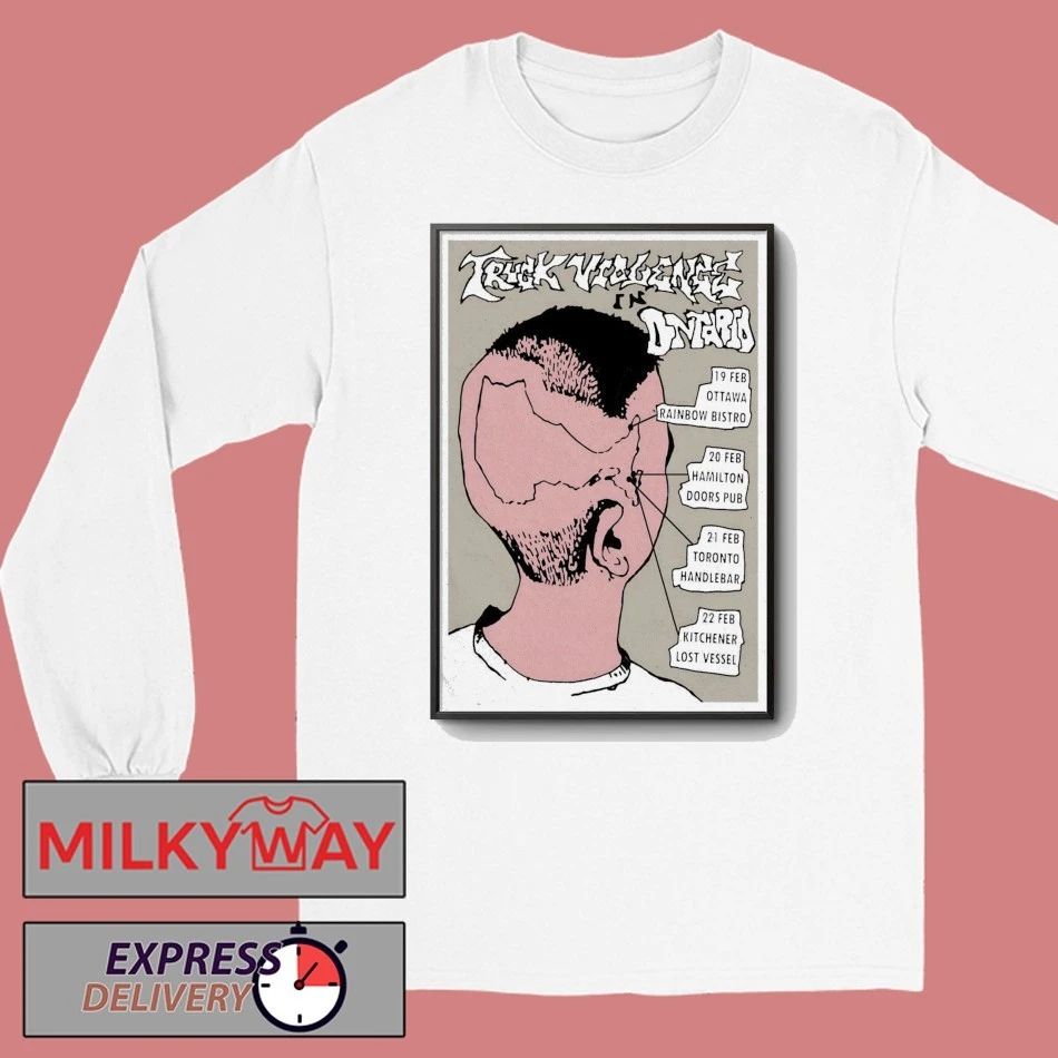 Truck Violence Ontario Tour February 2026 Poster shirt