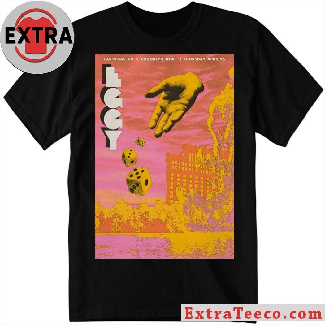Eggy April 16 2026 Brooklyn Bowl Las Vegas Show Poster Shirt