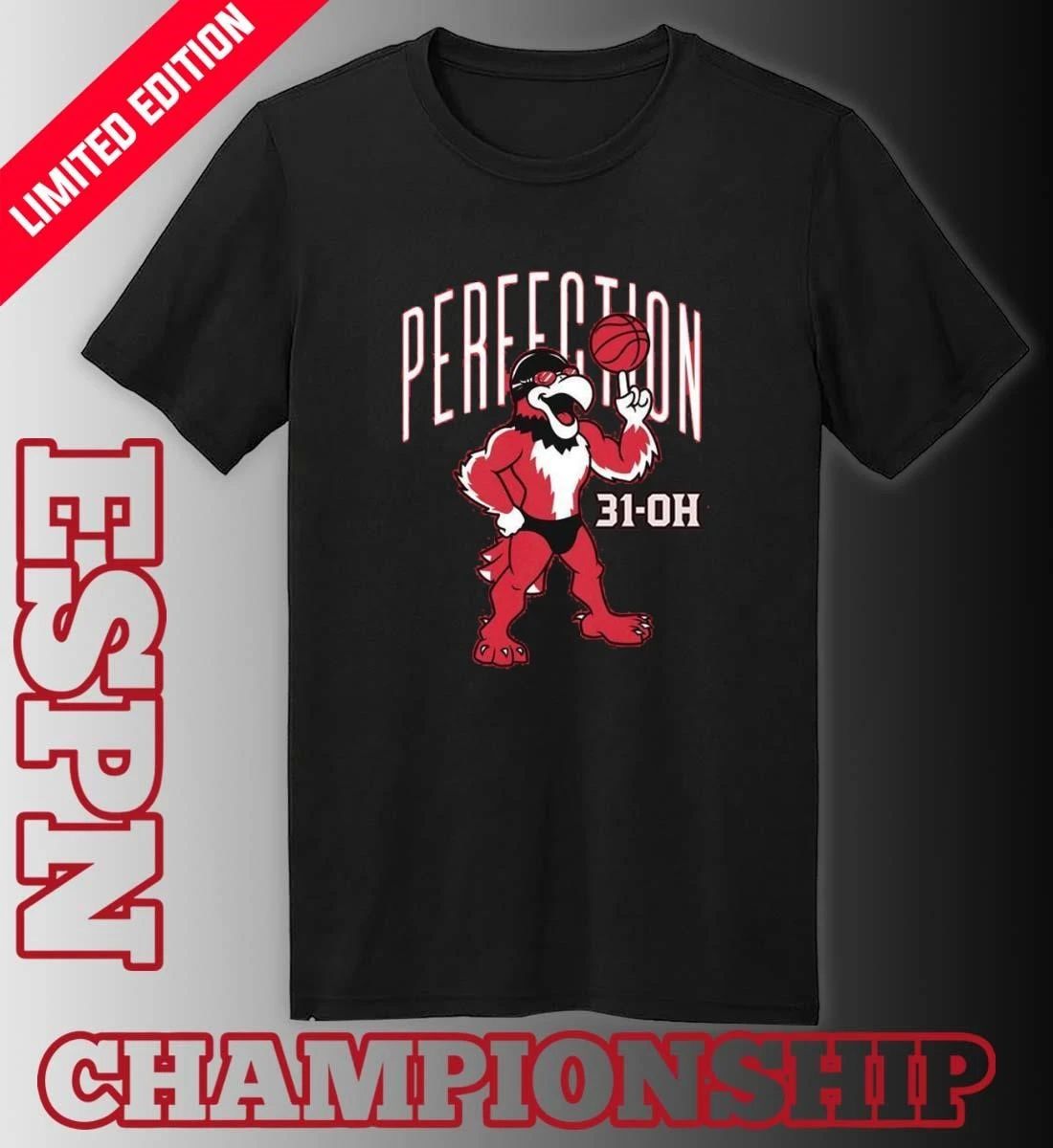 Perfection 31-OH Miami RedHawks Basketball Mascot Shirt