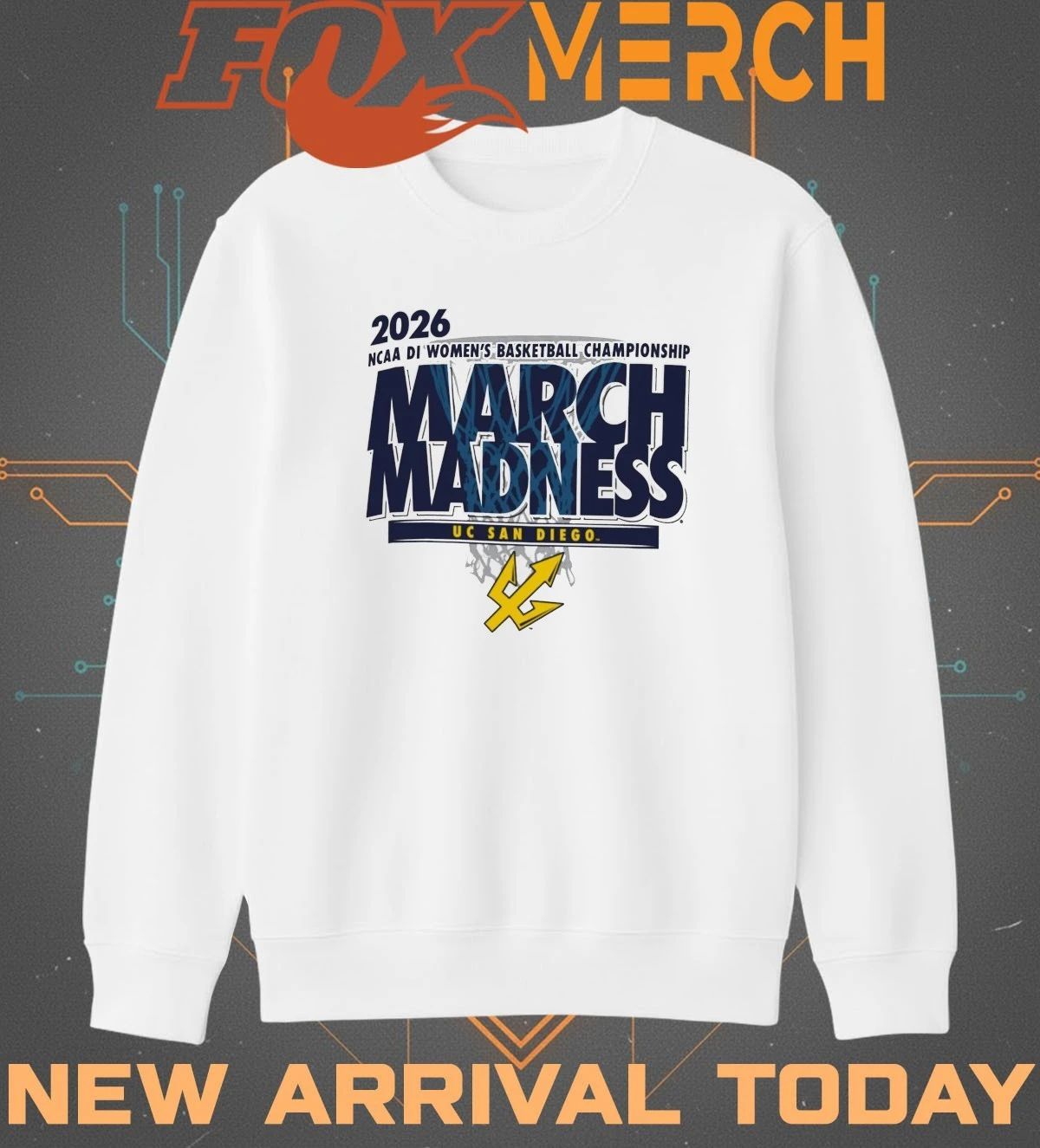 UC San Diego Tritons 2026 NCAA DI Women’s Basketball Championship March Madness shirt