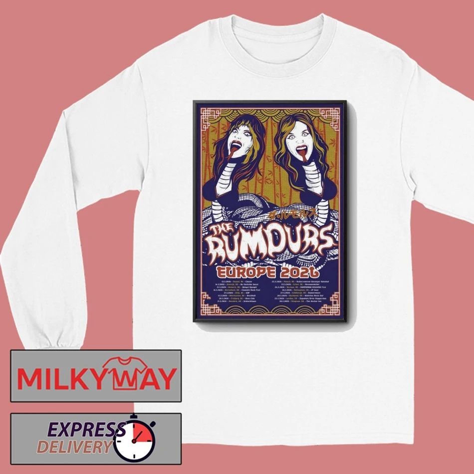 Poster The Rumours EU Tour 2026 shirt