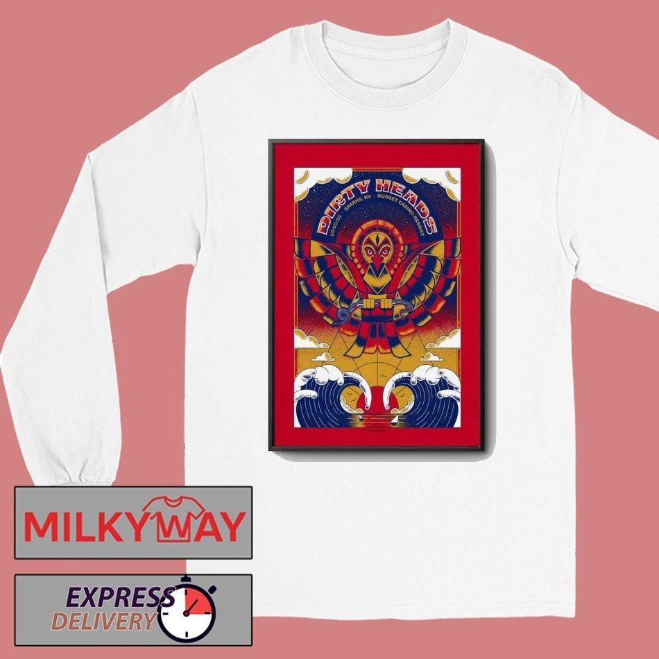 Dirty Heads Tour Sparks, Nevada 10 10 2025 Poster shirt