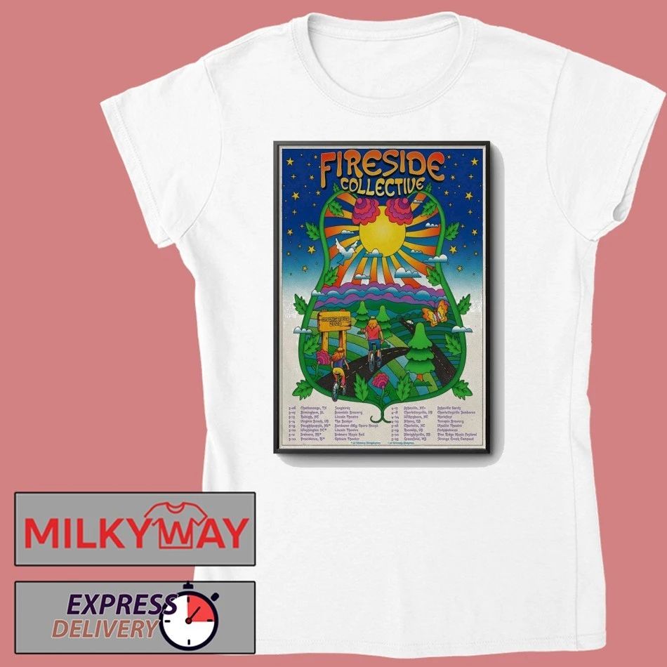 Poster Fireside Collective Spring 2026 Tour shirt