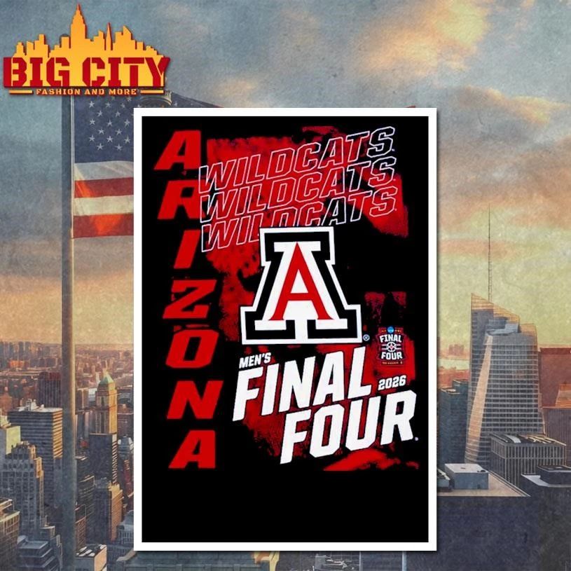 Arizona Wildcats 2026 NCAA Men’s Basketball Tournament March Madness Final Four College Shirt
