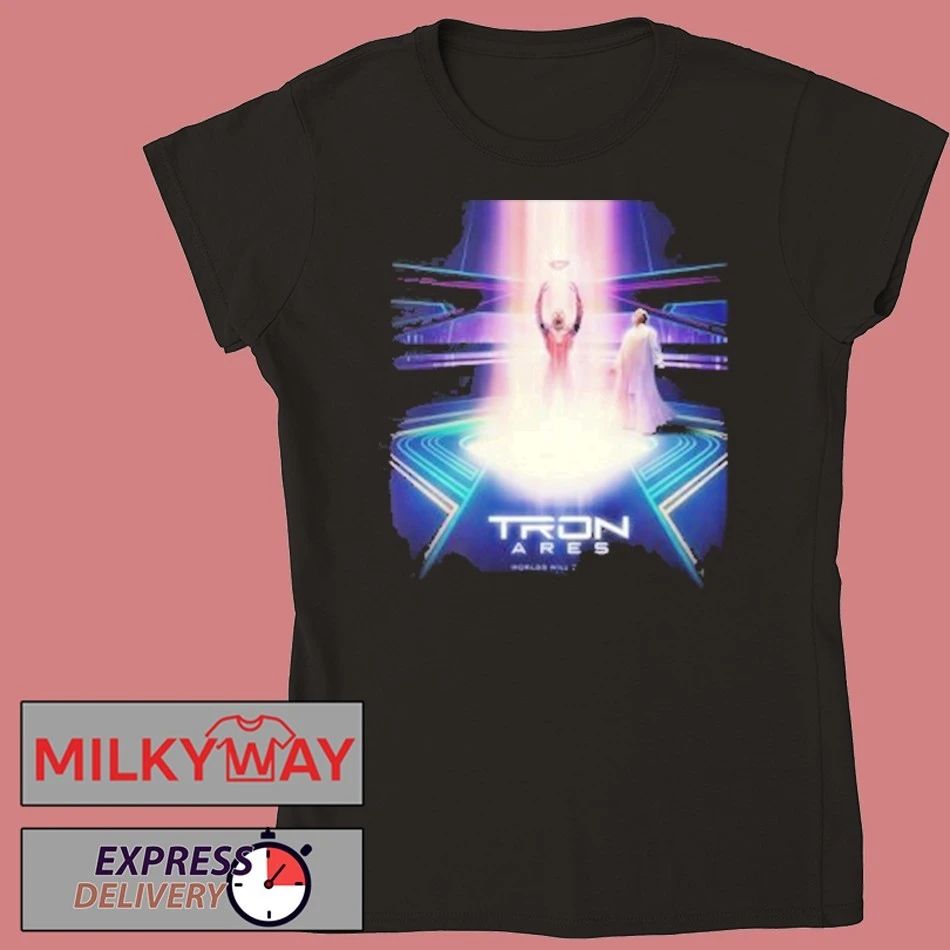 New Poster Tron Ares Worlds Will Collide shirt