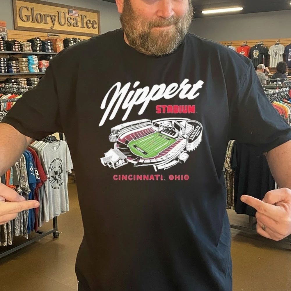 Cincinnati Nippert Stadium Black Shirt