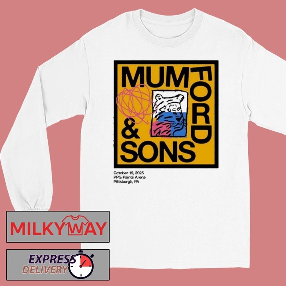 Mumford & Sons Event Pittsburgh, PA 10-19-2025 Shirt