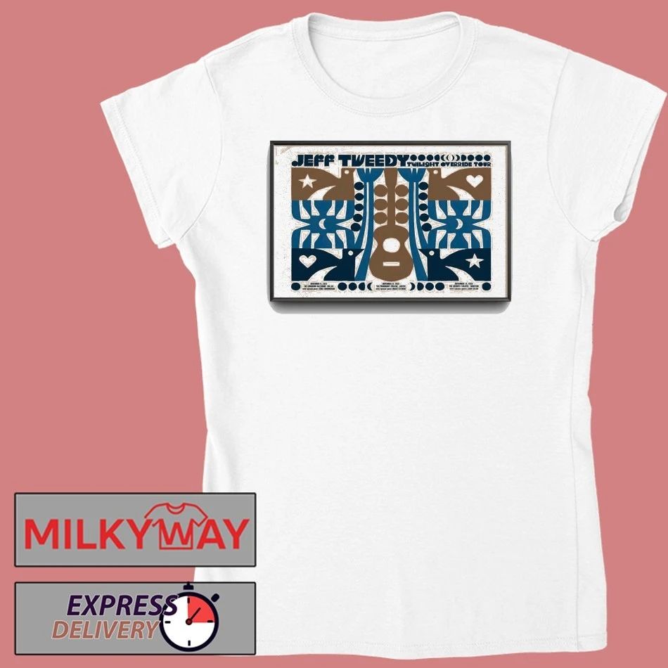 Jeff Tweedy Nov 14 2025 Houston TX Poster shirt
