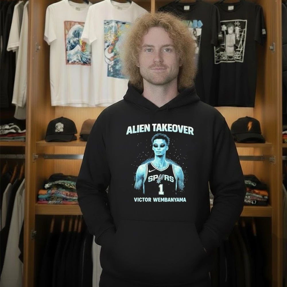 Alien Takeover Victor Wembanyama San Antonio Spurs Vintage Shirt