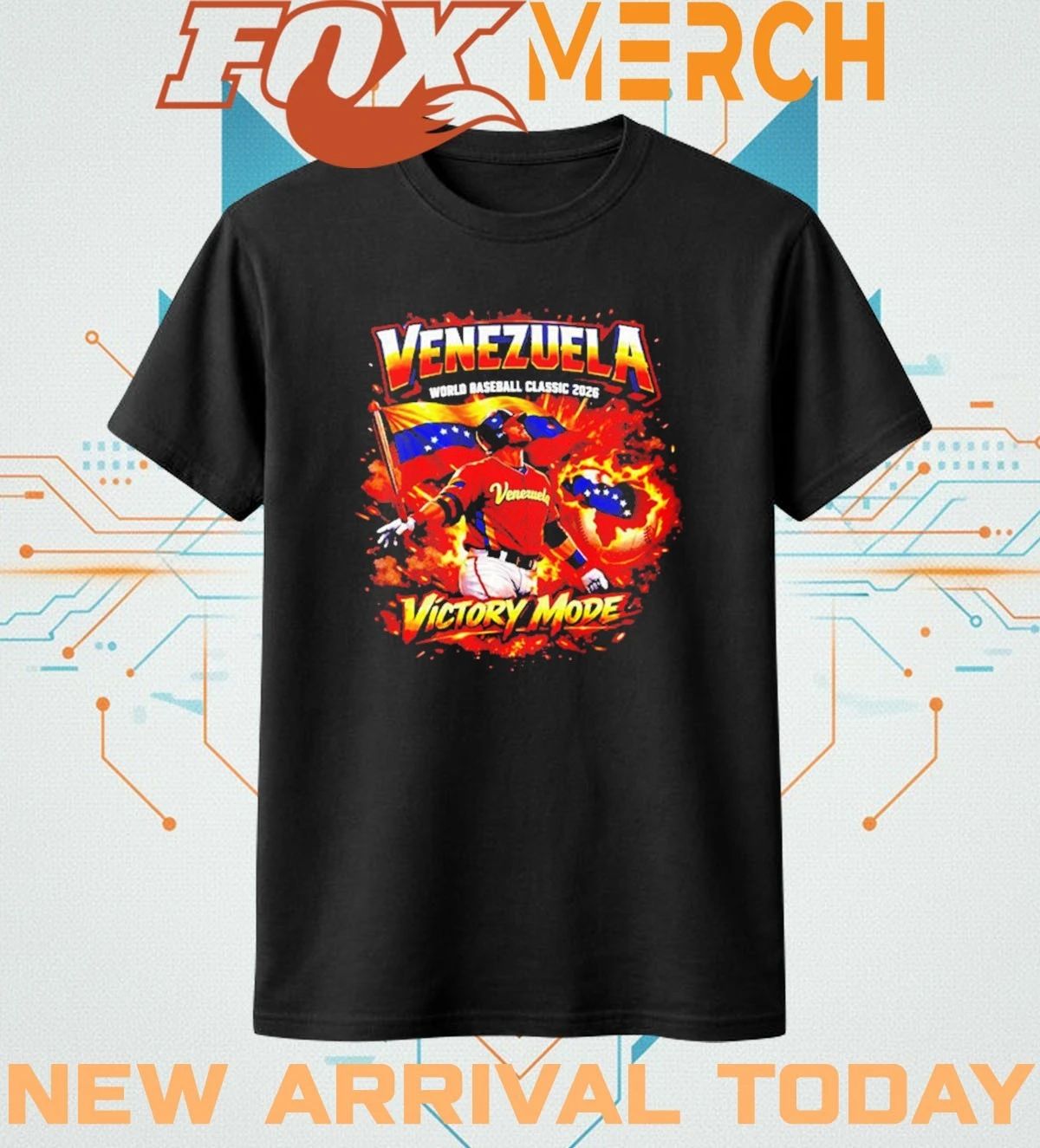 Venezuela Victory Mode World Baseball Classic Champions 2026 t-shirt