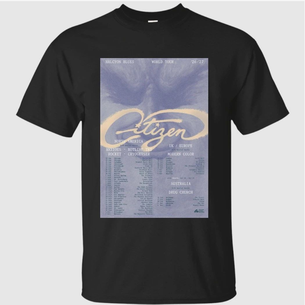 Citizen Fall Tour 2026 Poster Shirt