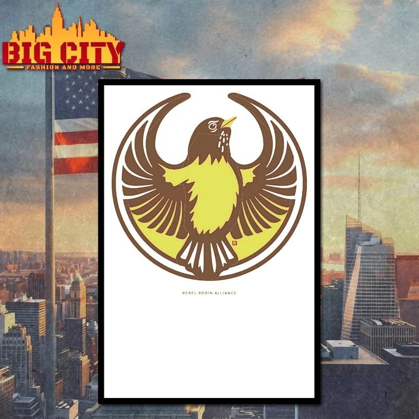 Rebel American Robin Alliance ICE t-shirt