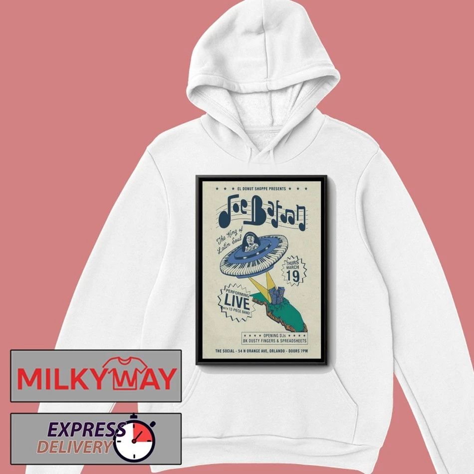 Joe Bataan Mar 19 2026 The Social in Orlando FL Poster shirt