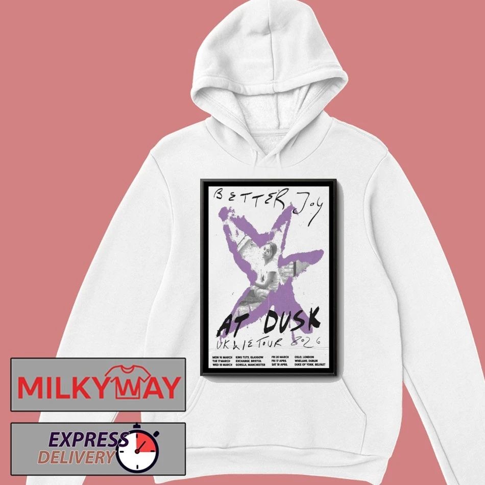 Better Joy UK and IE Tour 2026 Poster shirt