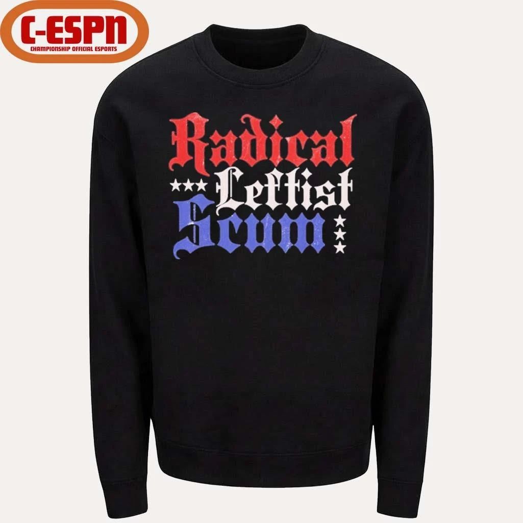 Radical Leftist Scum Vintage Style Patriotic Shirt