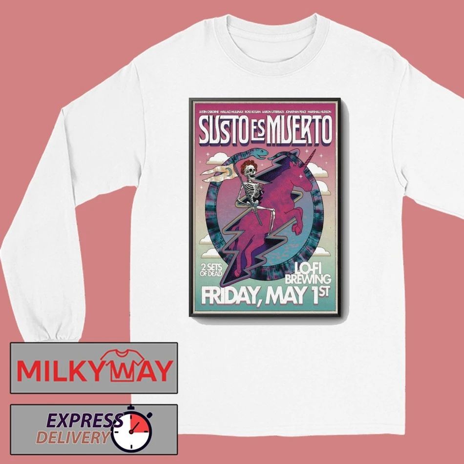 Susto Es Muerto Charleston SC 5 1 2026 Poster shirt