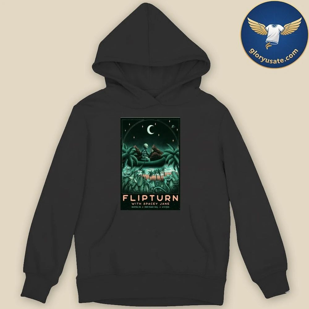 Flipturn Boston, MA June 4 2026 Concert Poster Shirt