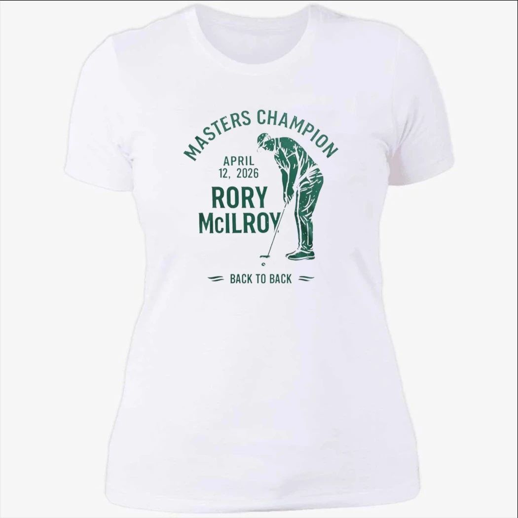 Rory McIlroy Back to Back Masters Golf Shirt