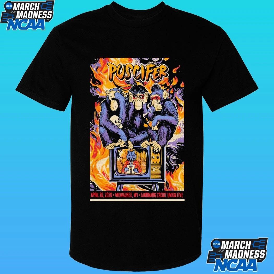 Puscifer At Landmark Credit Union Live On Apr 26 2026 Poster Shirt