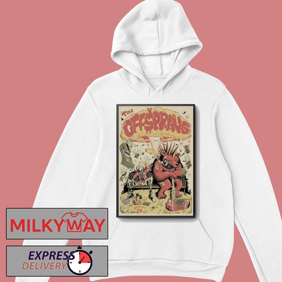 The Offspring Jan 16 2026 Dignity Health Arena Bakersfield CA Poster shirt