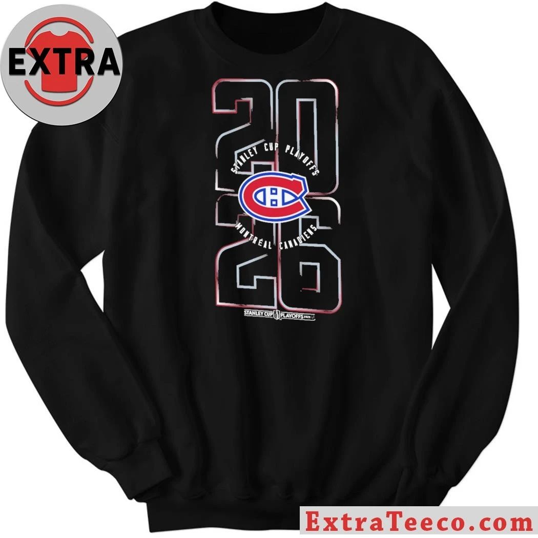 Montreal Canadiens Outerstuff Youth 2026 Stanley Cup Playoffs Bold T-Shirt