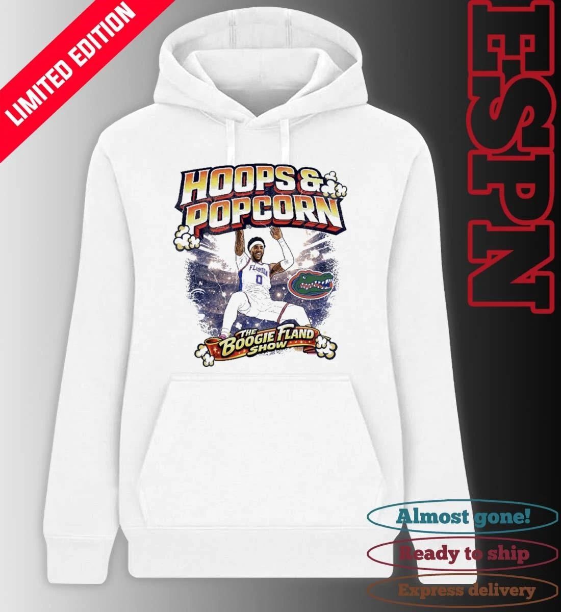 Florida Gators Men’s Basketball Hoops and Popcorn Shirt