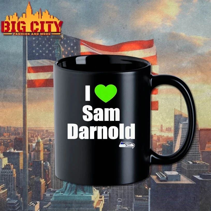 Cooper Kupp I Love Sam Darnold Seahawks T-Shirt