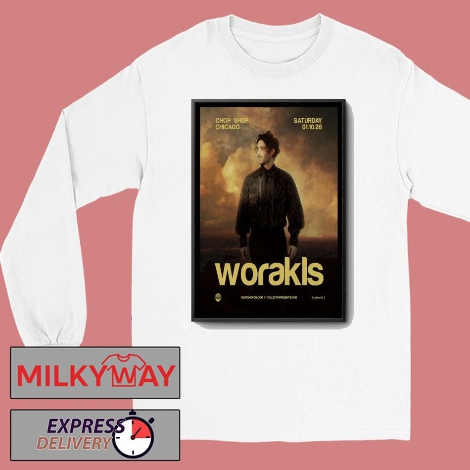 Worakls Chicago IL Concert 2026 Poster shirt