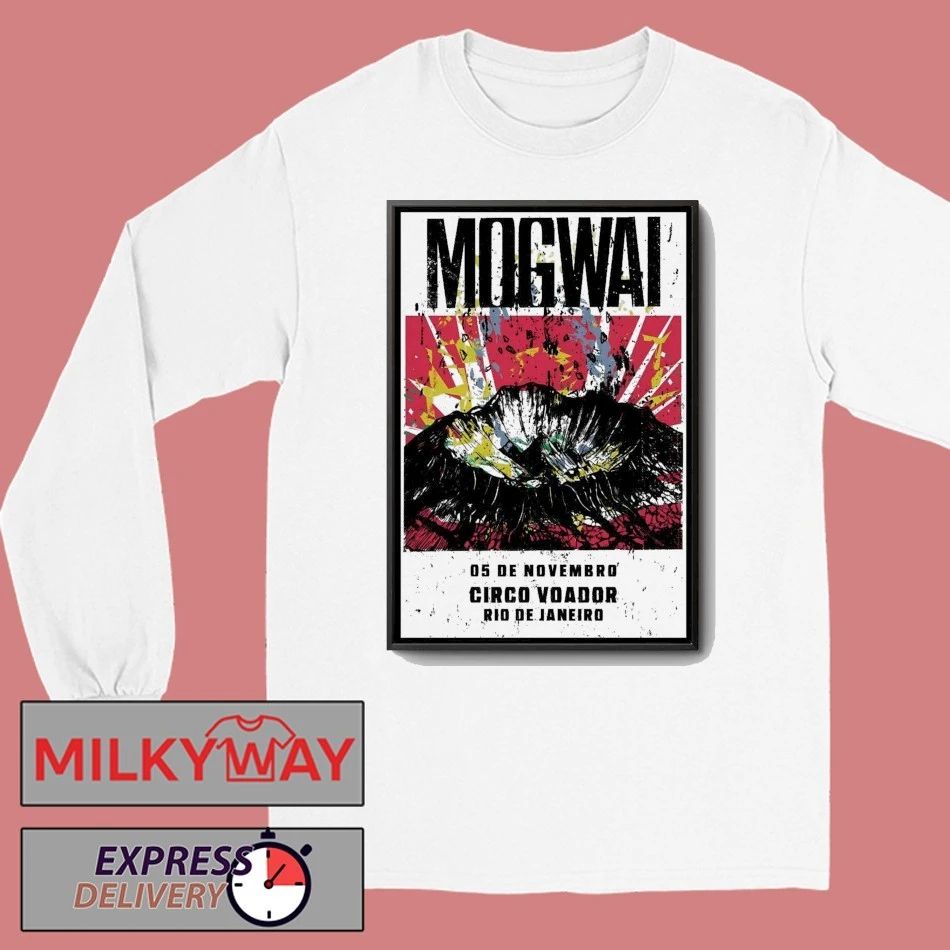 Mogwai Rio de Janeiro Tour On Nov 5 2025 Poster shirt