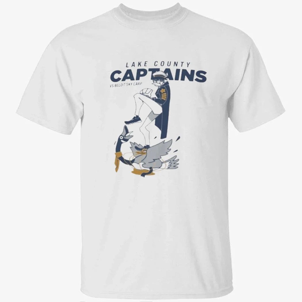 Lake County Captains Vs Beloit Sky Carp Shirt
