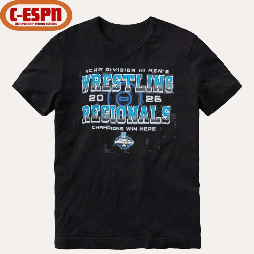 NCAA DIII Men’s Wrestling Regionals 2026 T-Shirt