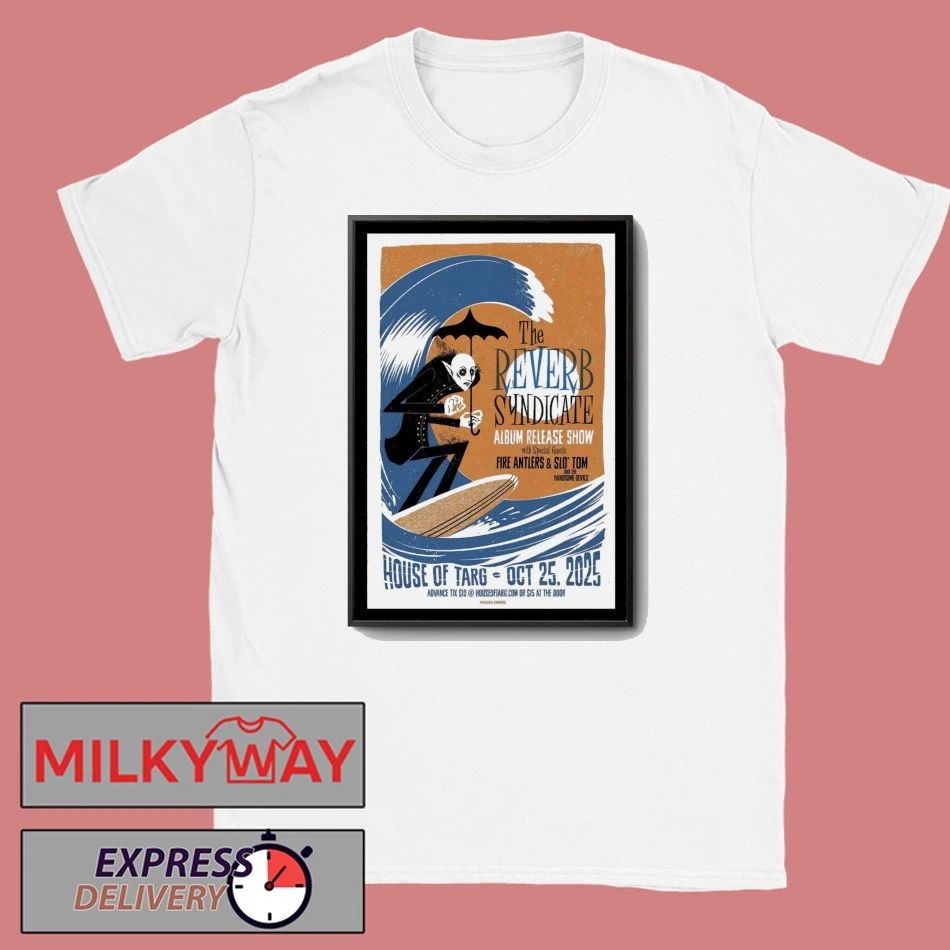 Poster The Reverb Syndicate Ottawa 2025 Tour shirt