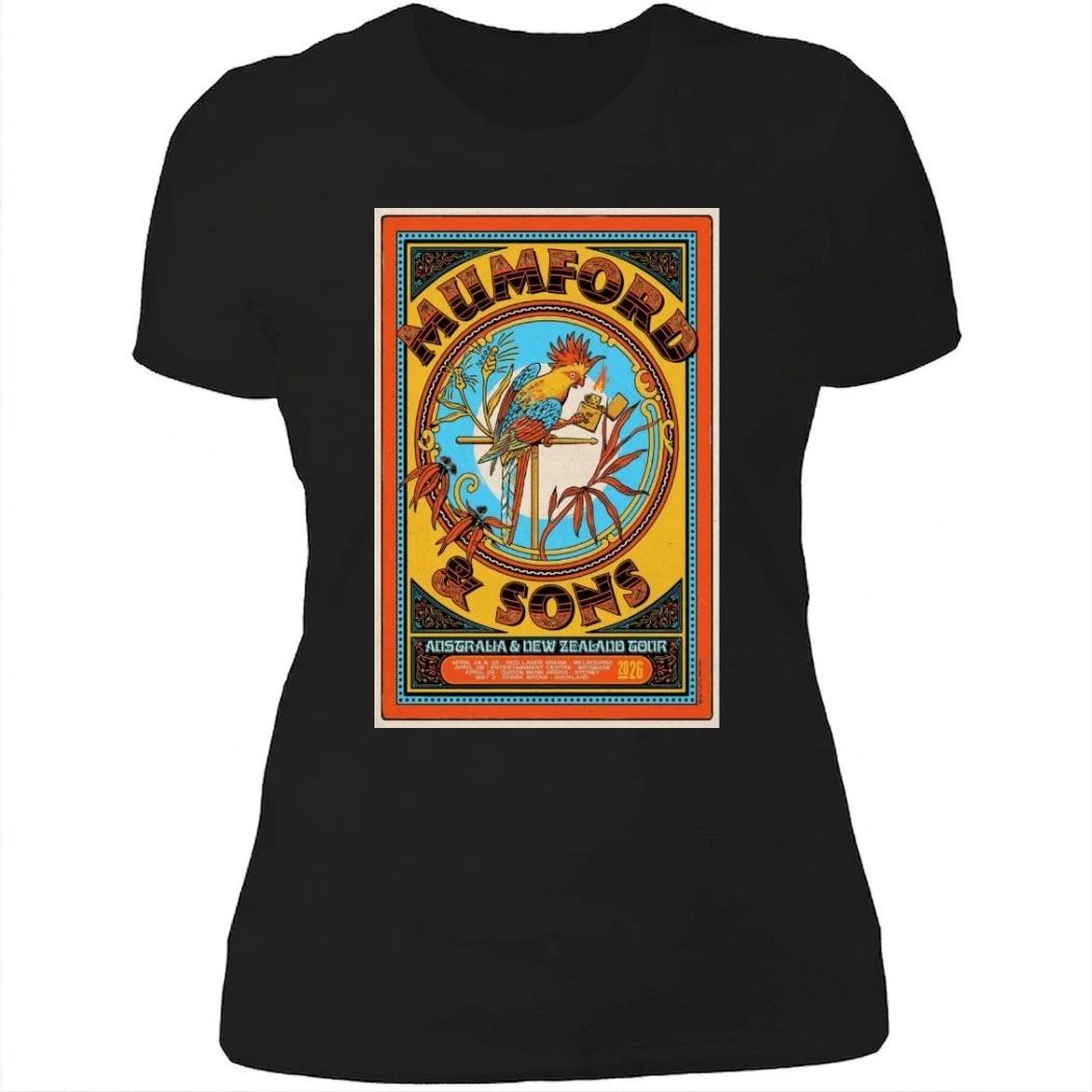 Mumford & Sons 2026 Australia & NZ Tour Shirt