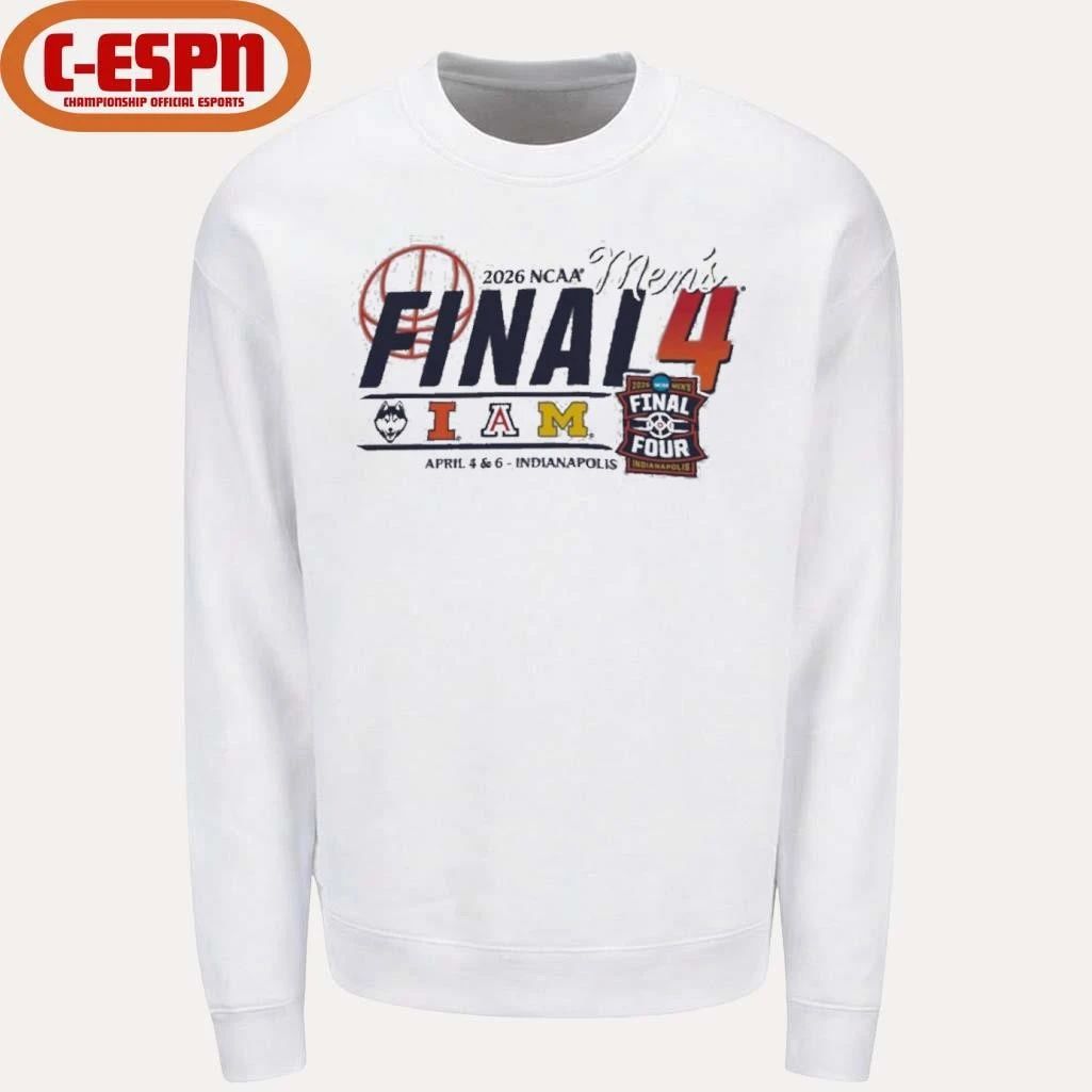 Final 4 2026 NCAA Men’s Basketball Teams T-Shirt