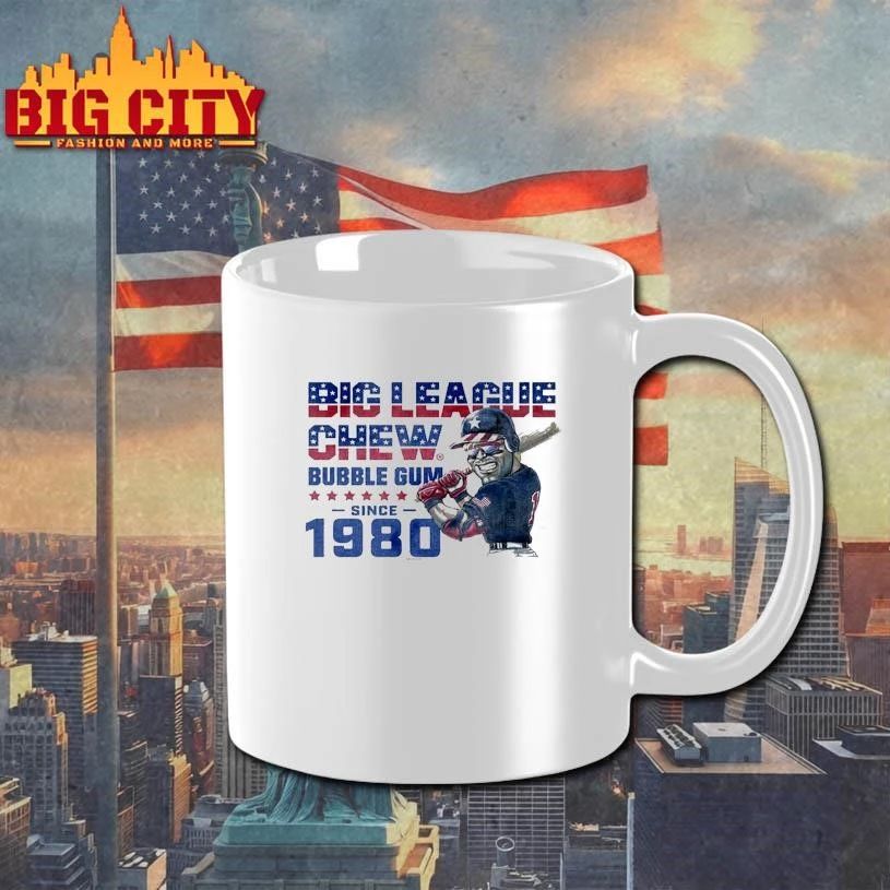 Patriotic Bubble Gum Since 1980 Big League Chew Vintage Shirt