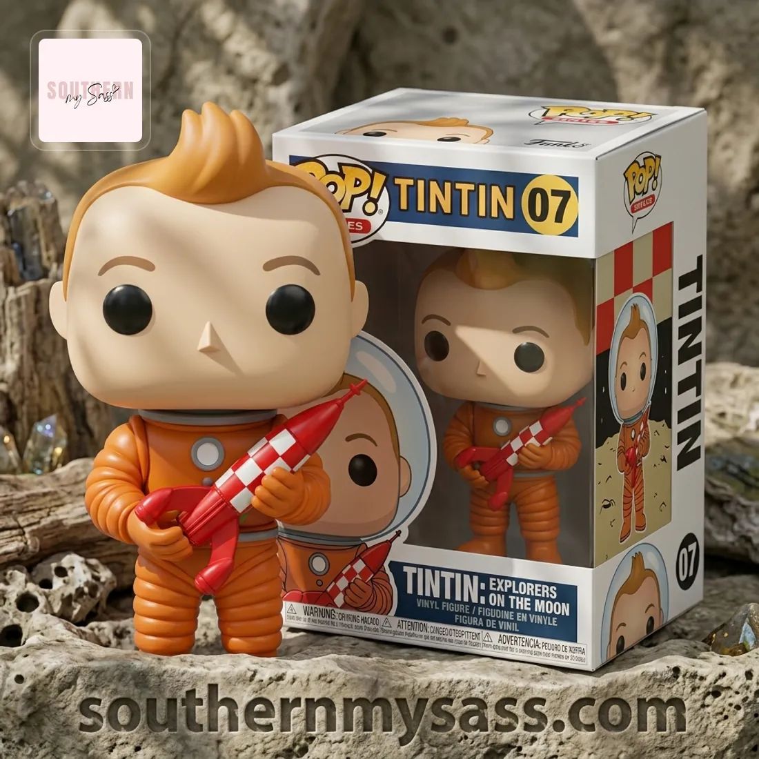 Tintin Explorers on the Moon Funko Pop Collectible Vinyl Pop Figure Doll