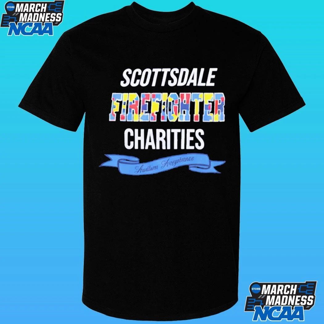 Scottsdale Firefighter Charities Autism Acceptance Month Shirt