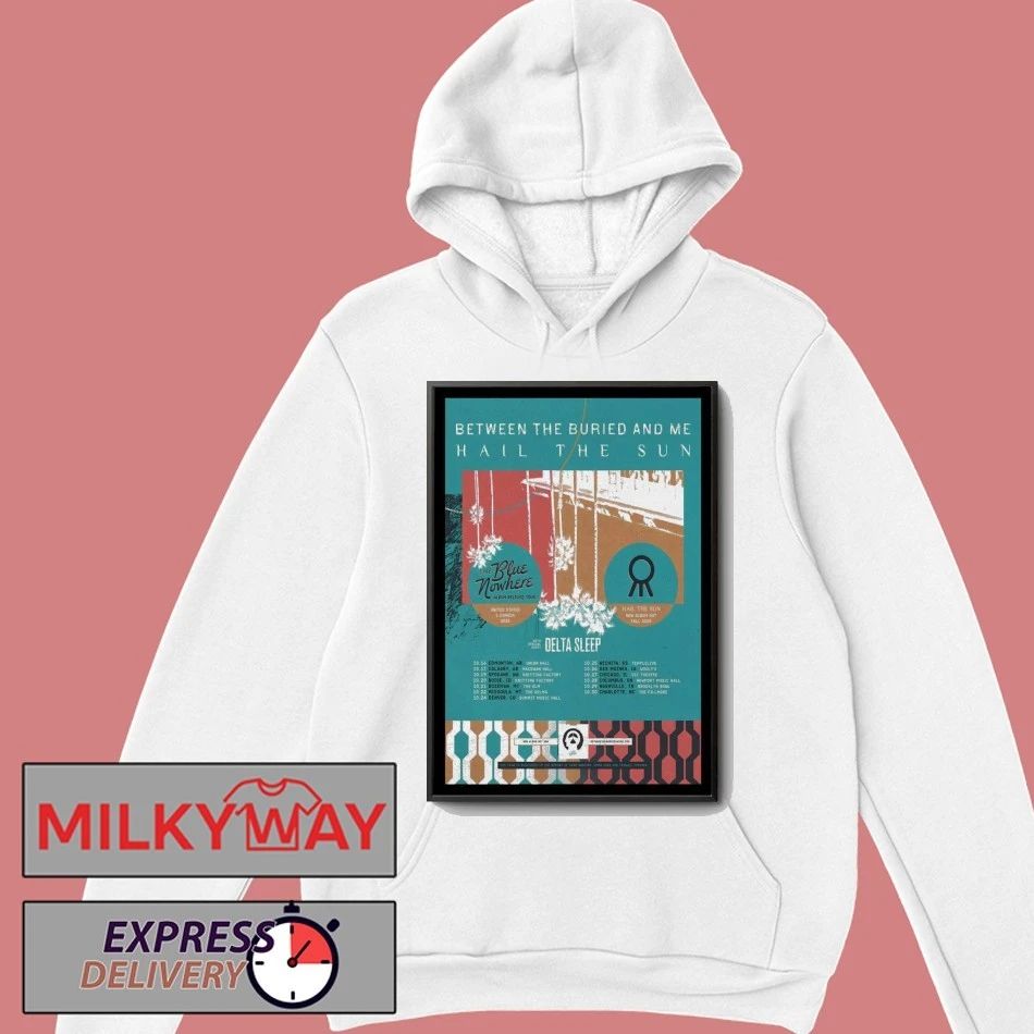 Between the Buried and Me Tour 2025 Poster shirt