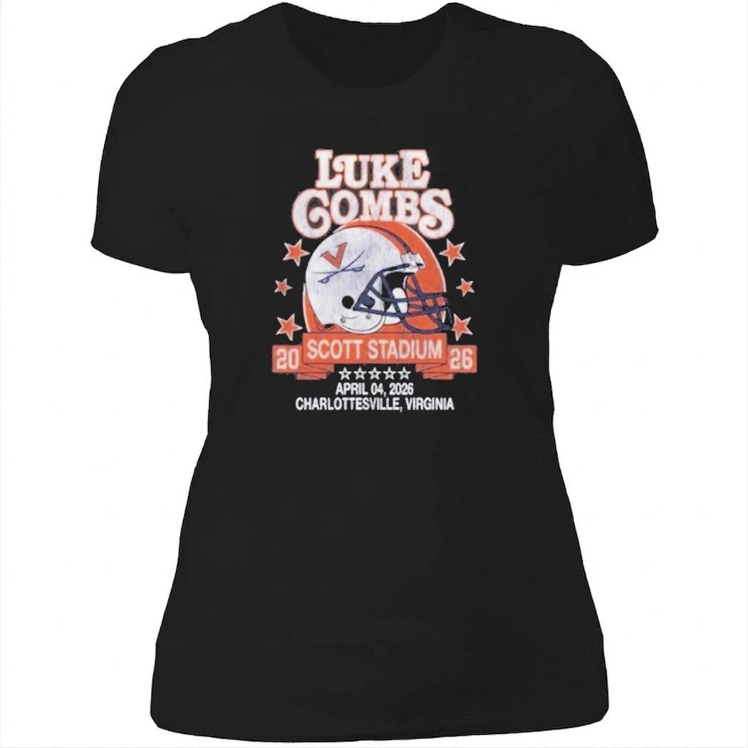 Luke Combs Scott Stadium Show in Charlottesville April 4, 2026 Shirt