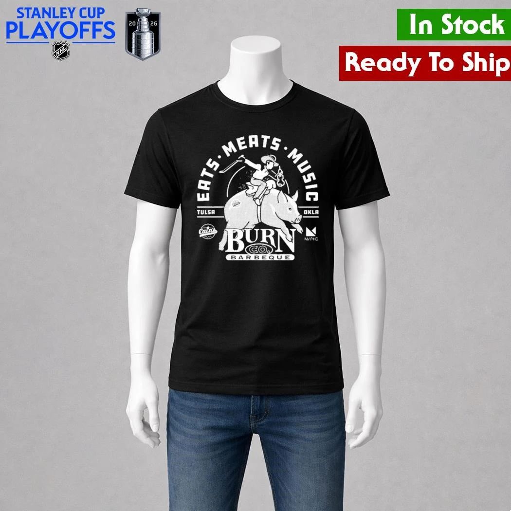 Gary Busey Burnco Eats Meats Music Shirt