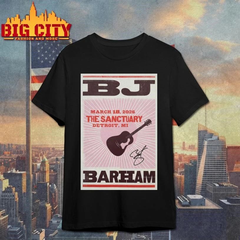 BJ Barham Hamtramck The Sanctuary, 18 Mar 2026 Poster Shirt