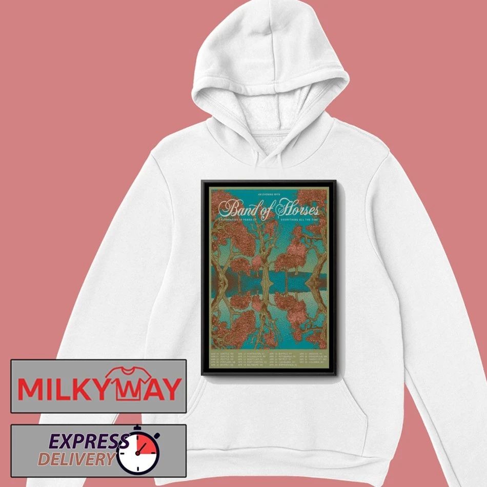 An Evening With Band of Horses Tour 2026 Poster shirt