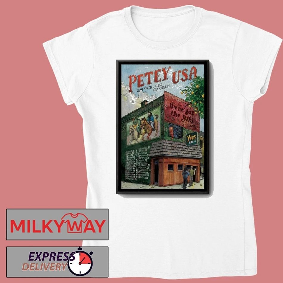 Petey America 2025 Show Poster shirt