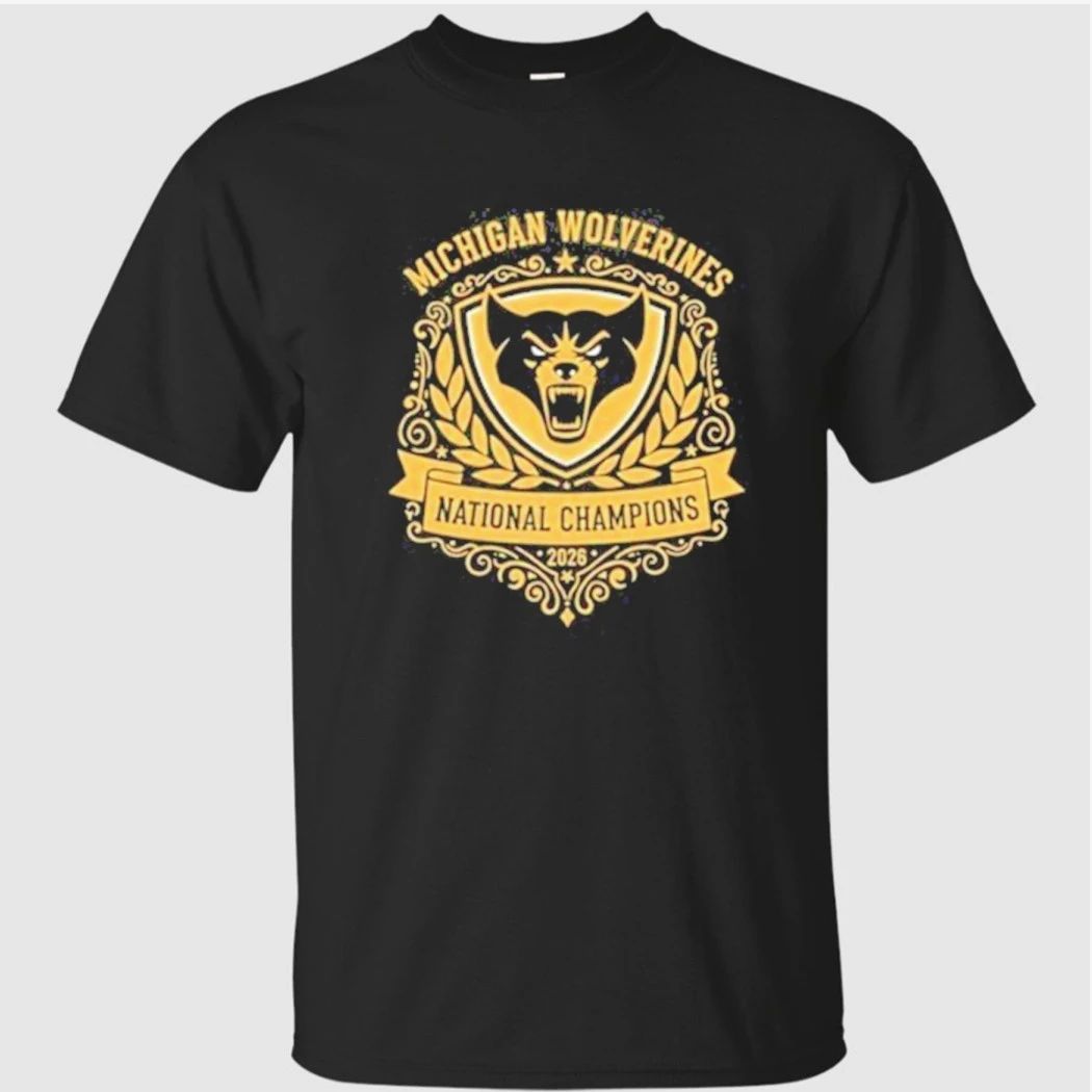 Michigan Wolverines National Champions 2026 Basketball T-Shirt