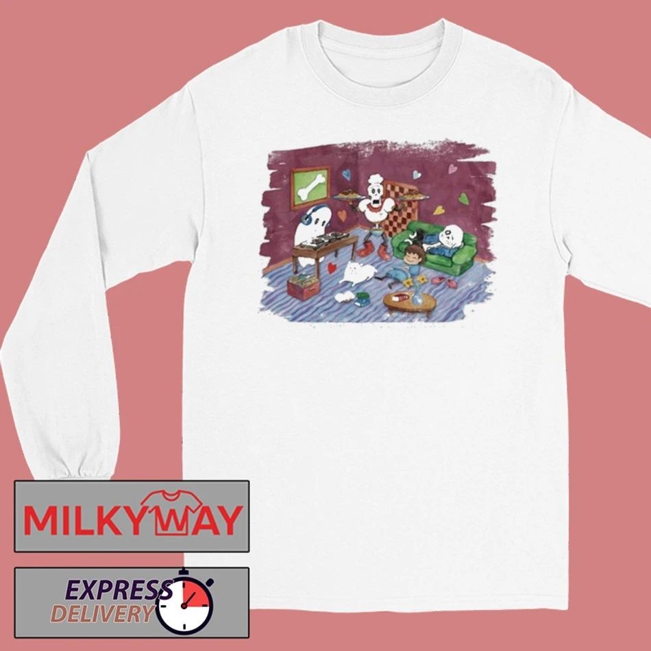 Undertale x Square Enix Chitei De Chill shirt
