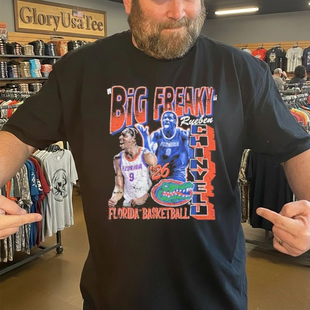 Rueben Chinyelu Black 90s Big Freak Shirt