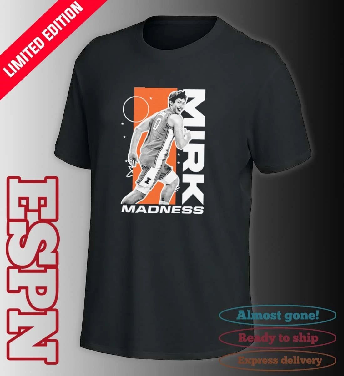 David Mirkovic Illinois Basketball Mirk Madness Shirt