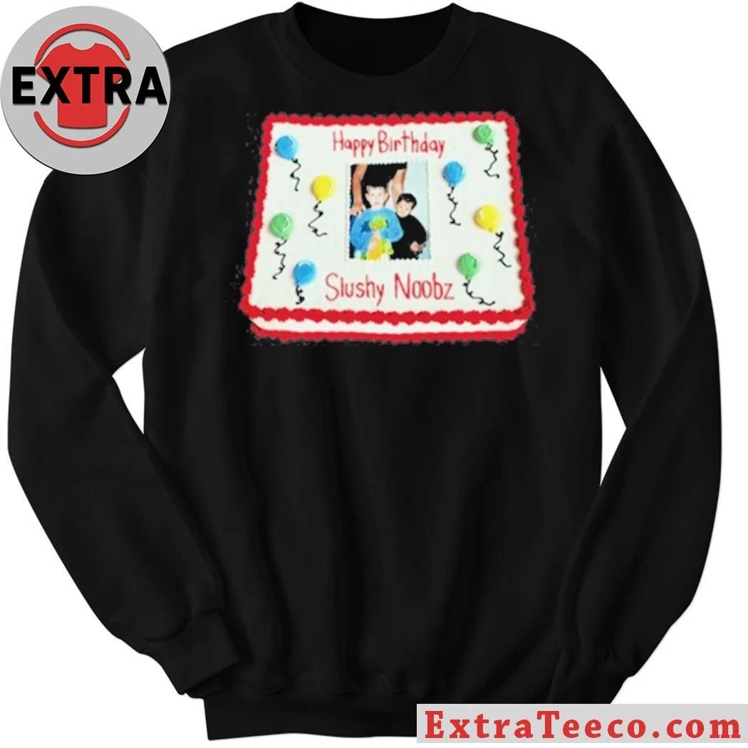 Slushy Noobz Birthday Cake 2026 Shirt