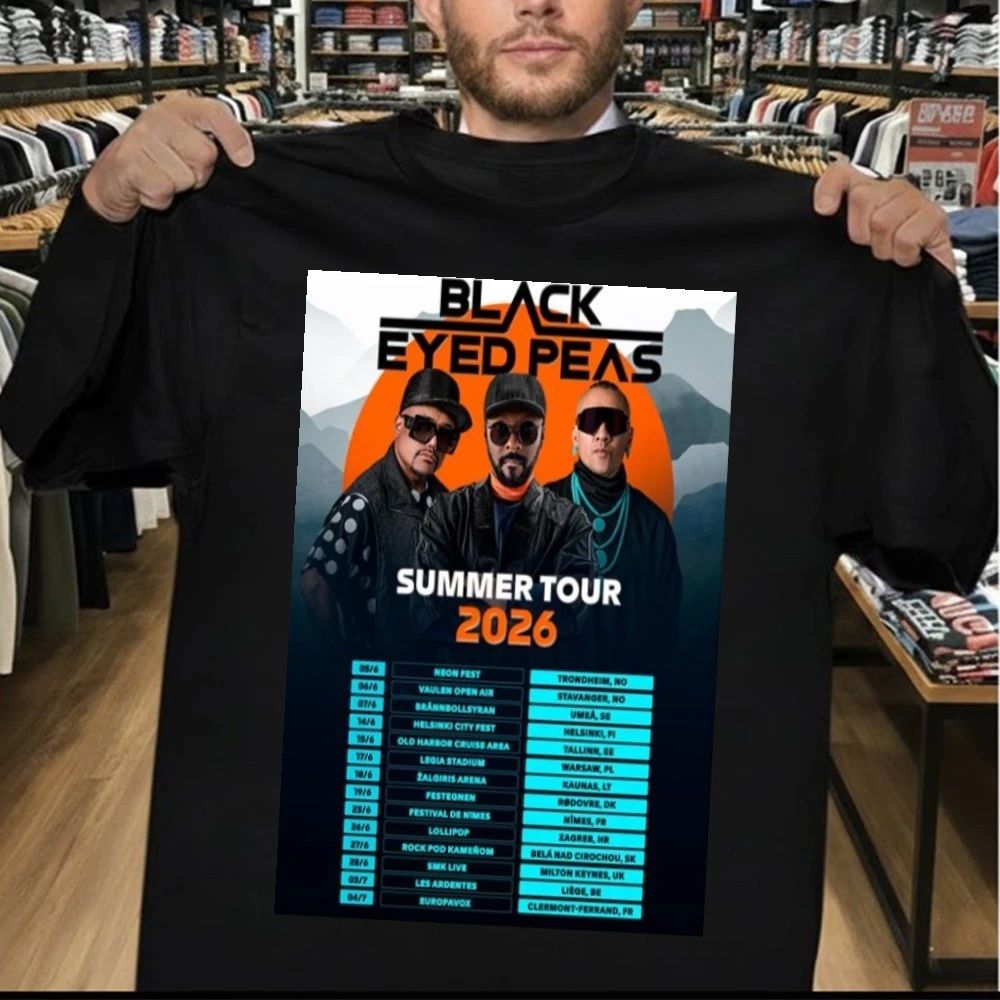 Black Eyed Peas Summer Tour 2026 Poster Shirt
